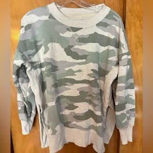 Aerie camo crewneck
